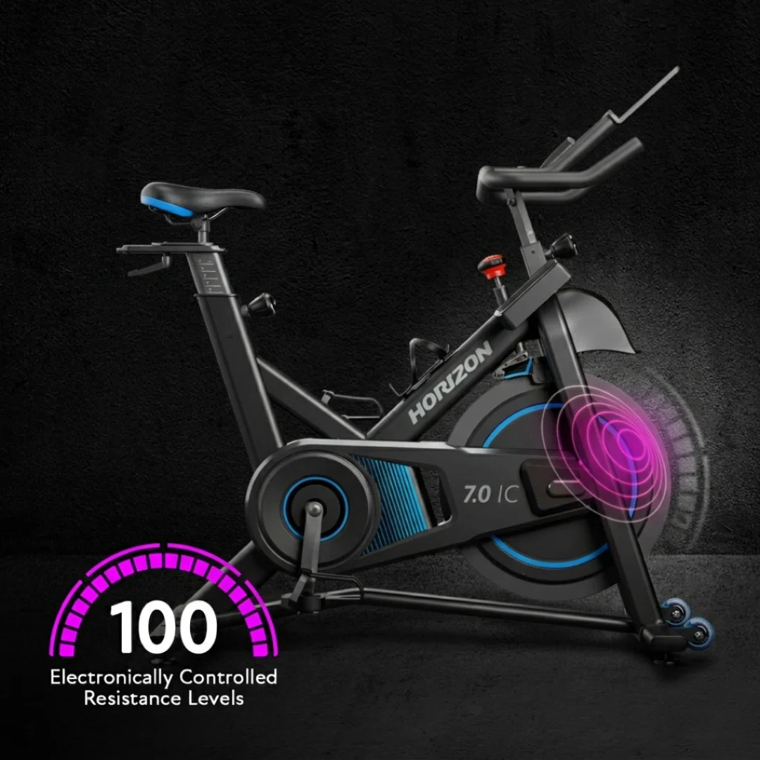 Horizon Omega Treadmill (GREY) + Horizon 7.0IC Indoor Cycle EOFY Bundle - Image 5